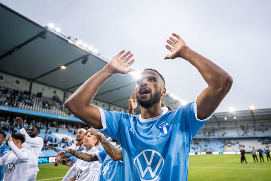 Malmö FFs Isaac Kiese Thelin jublar
