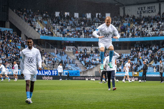 Malmö FFs Taha Ali och Oscar Lewicki