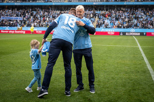Malmö FFs Pontus Jansson och Otto Rosengren