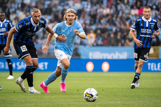 Sirius Jakob Voelkerling Persson och Malmö FFs Sebastian