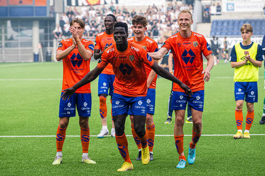 Markus Karlsbakk, Moctar Diop, Henrik Melland and