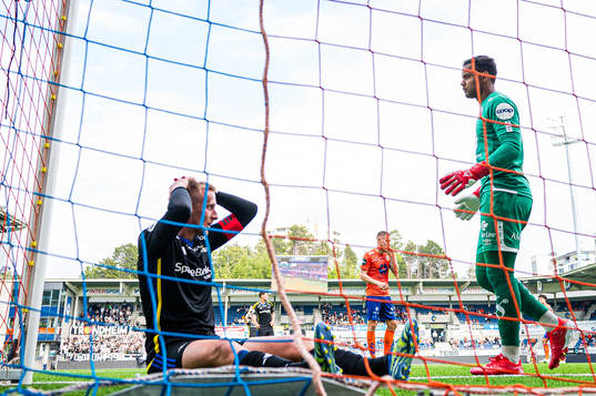 Erlend Dahl Reitan of Rosenborg reacts