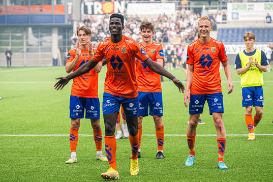 Markus Karlsbakk, Moctar Diop, Henrik Melland and