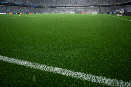 Konstgräsplanen på Tele2 Arena