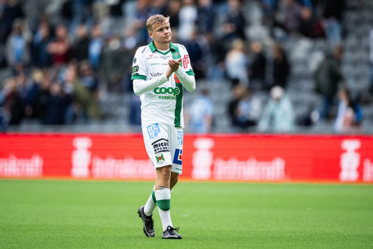 Varbergs Leo Frigell Jansson deppar