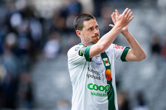 Varbergs Robin Tranberg deppar