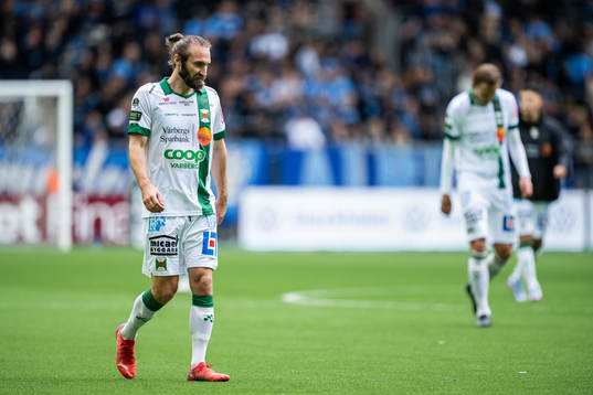 Varbergs Oskar Sverrisson deppar