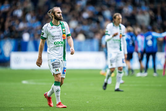 Varbergs Oskar Sverrisson deppar