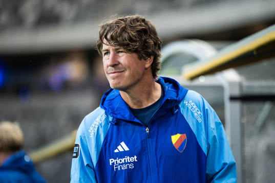 Djurgårdens tränare Thomas Lagerlöf