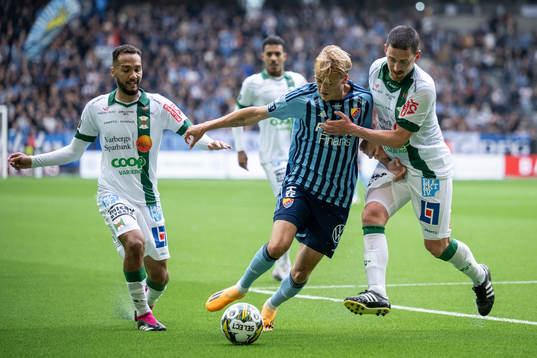 Varbergs Vinicius Nogueira de Oliveira och Robin Tranberg