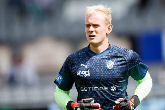 Halmstads målvakt Malte Påhlsson