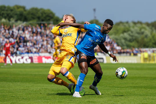 Bläddra bland fler bilder av Fotboll, Allsvenskan, Halmstad - IFK Göteborg