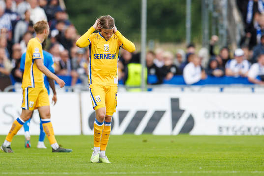 IFK Göteborgs Gustaf Norlin deppar
