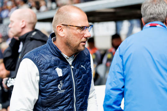 Halmstads tränare Magnus Haglund