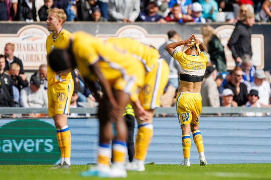 IFK Göteborgs spelare deppar