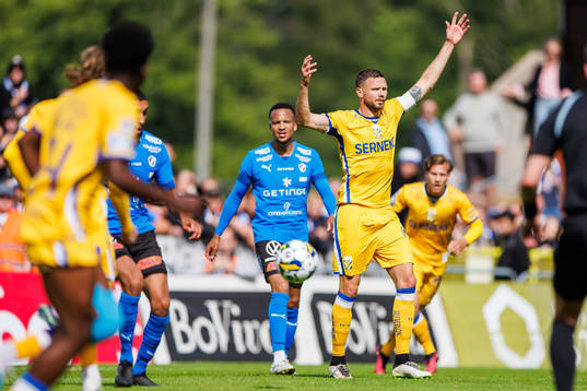 IFK Göteborgs Marcus Berg reagerar