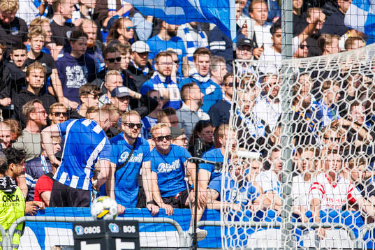 under fotbollsmatchen i Allsvenskan mellan Halmstad och IFK