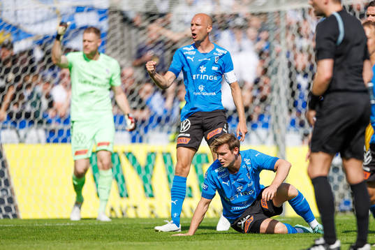 Halmstads Andreas Johansson och Jonathan Svedberg