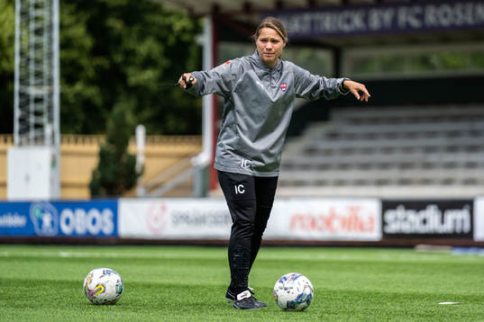 FC Rosengårds tränare Ieva Cederström