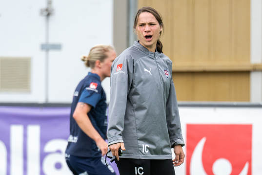 FC Rosengårds tränare Ieva Cederström