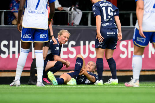 FC Rosengårds Jessica Wik har ont