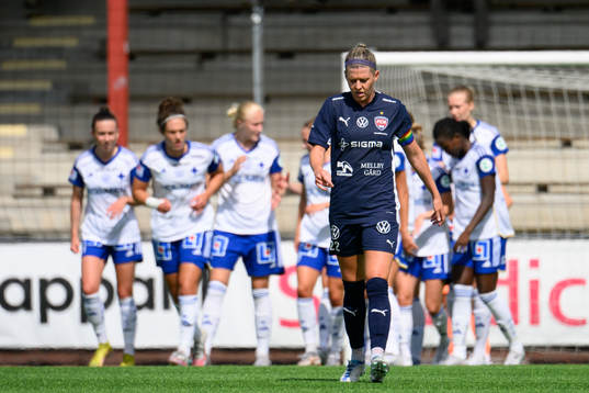 FC Rosengårds Olivia Schough deppar