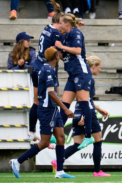 FC Rosengårds Gudrun Arnardottir jublar