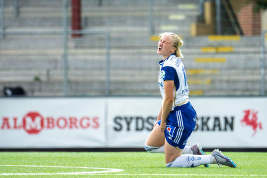 IFK Norrköpings Wilma Leidhammar deppar