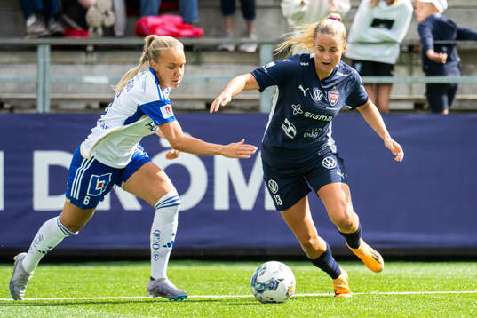 IFK Norrköpings Jennie Egeriis och FC Rosengårds Olivia
