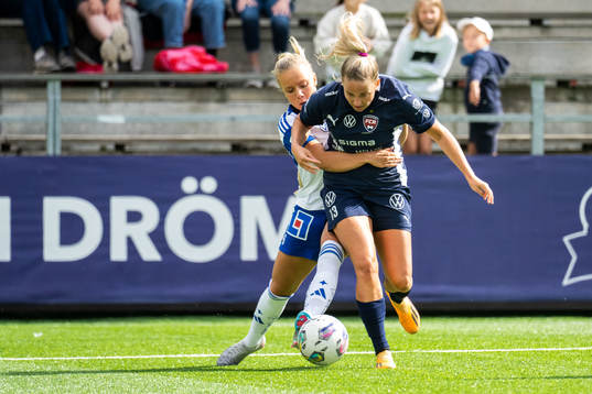 IFK Norrköpings Jennie Egeriis och FC Rosengårds Olivia