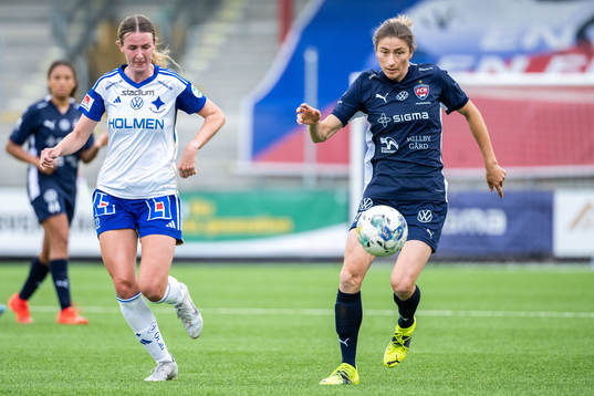 IFK Norrköpings Chelsie Dawber och FC Rosengårds Bianca