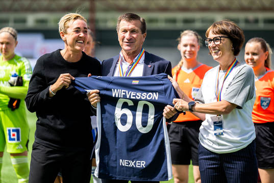 FC Rosengårds sportchef Therese Sjögran,  ordförande
