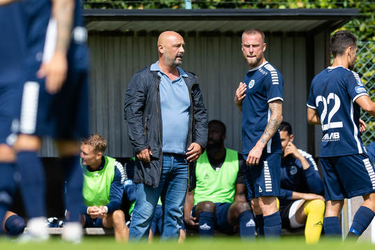 Utsiktens manager Bosko Orovic och Alexander Faltsetas