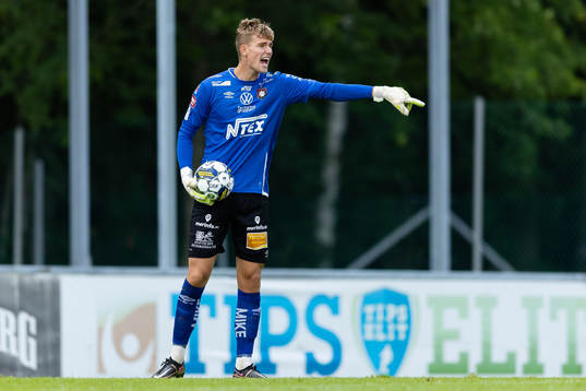 Örgrytes målvakt Mathias Nilsson