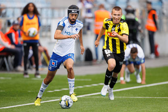 IFK Norrköpings Kristoffer Khazeni och Häckens Kristoffer
