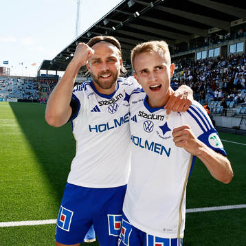 IFK Norrköpings Christoffer Nyman och Victor Stange Lind