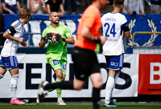 IFK Norrköpings målvakt Oscar Jansson