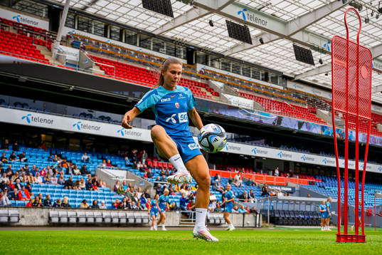 Emilie Bosshard Haavi of the Norwegian women's national