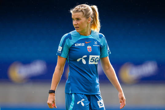 Ada Hegerberg of the Norwegian women's national football