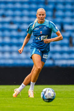 Guro Bergsvand of the Norwegian women's national football