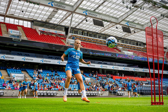 Ada Hegerberg of the Norwegian women's national football