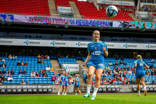 Elisabeth Terland of the Norwegian women's national