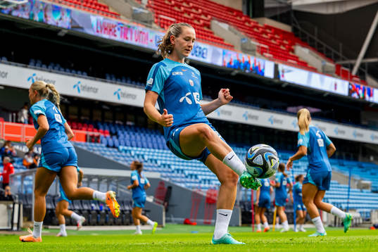 Elisabeth Terland of the Norwegian women's national