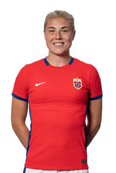 Sophie Román Haug of the Norwegian women’s national