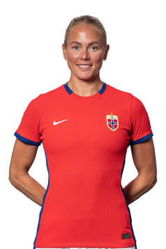 Guro Bergsvand of the Norwegian women’s national football