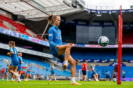 Caroline Graham Hansen of the Norwegian women's national