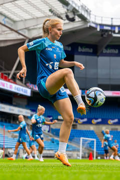 Malin Brenn of the Norwegian women's national football team