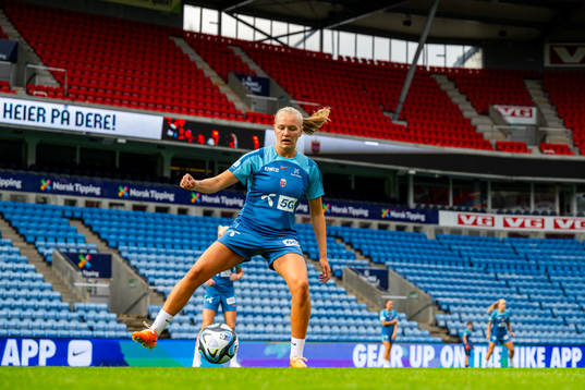 Frida Maanum of the Norwegian women's national football team