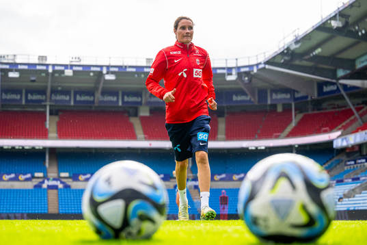 Ingvild Stensland, assistant coach of the Norwegian women's