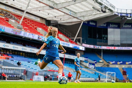 Amalie Eikeland of the Norwegian women's national football